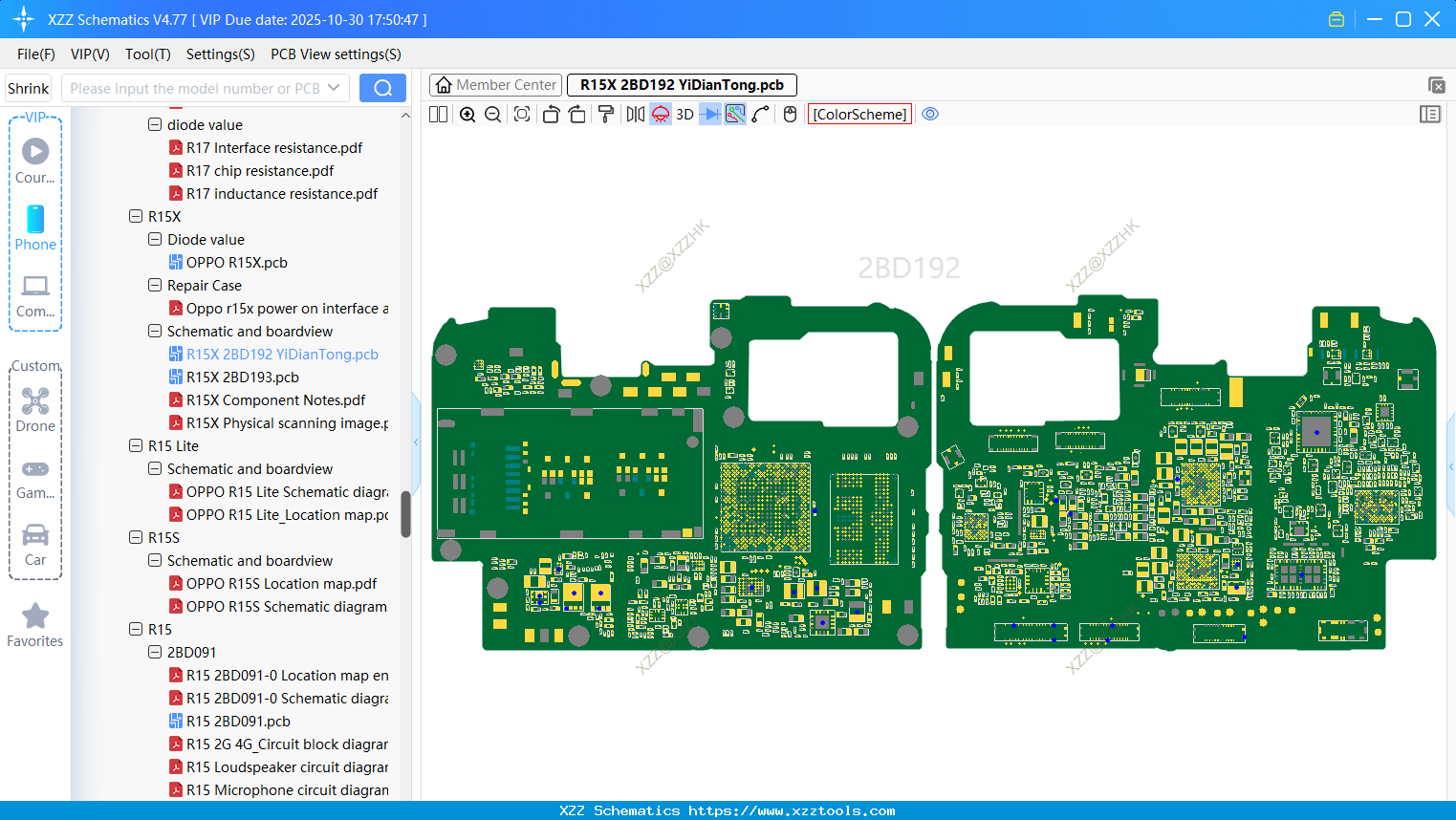 OPPO R15X 2BD192 bitmap